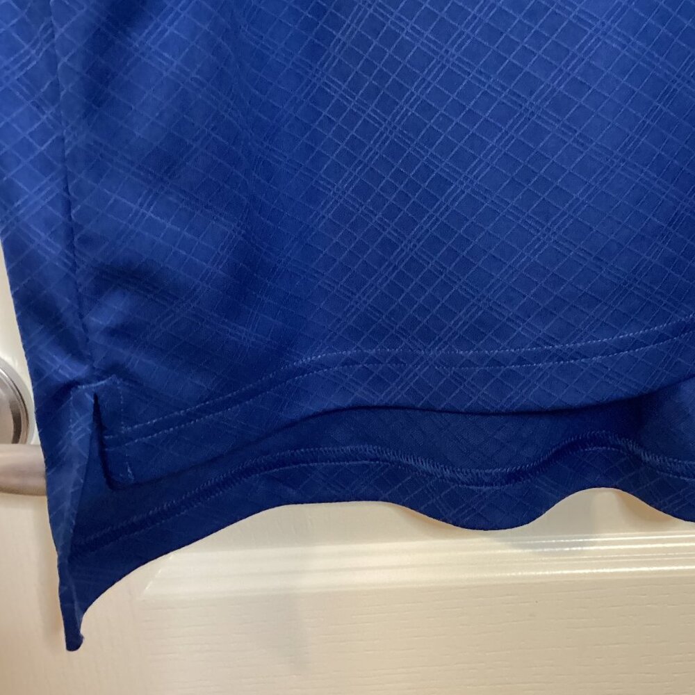 Adidas Cilmacool Men's Size XL Blue Polo Short Sleeve Golf Shirt T-Shirt Golfing - Picture 4 of 8